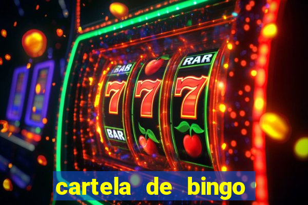 cartela de bingo 75 para imprimir